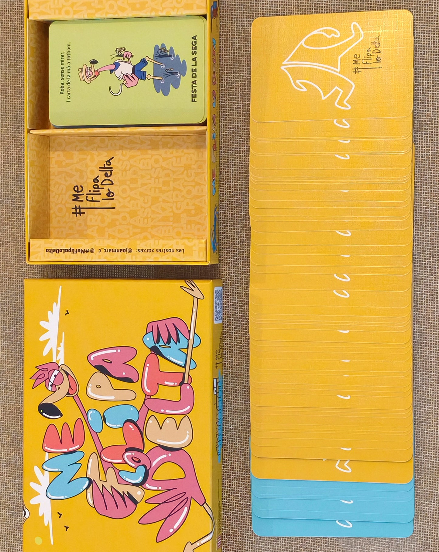 Me Flipa Lo Delta — Juego de cartas del Delta del Ebro