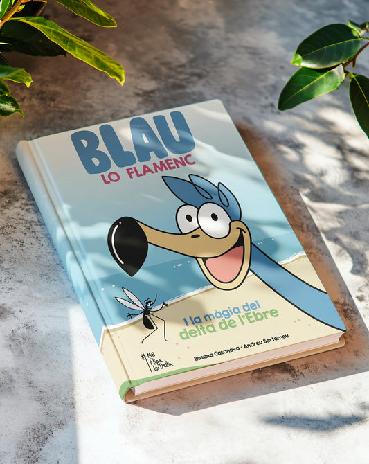 Cuento Infantil "Blau" (en Catalán) | El viaje mágico de un flamenco al Delta del Ebro
