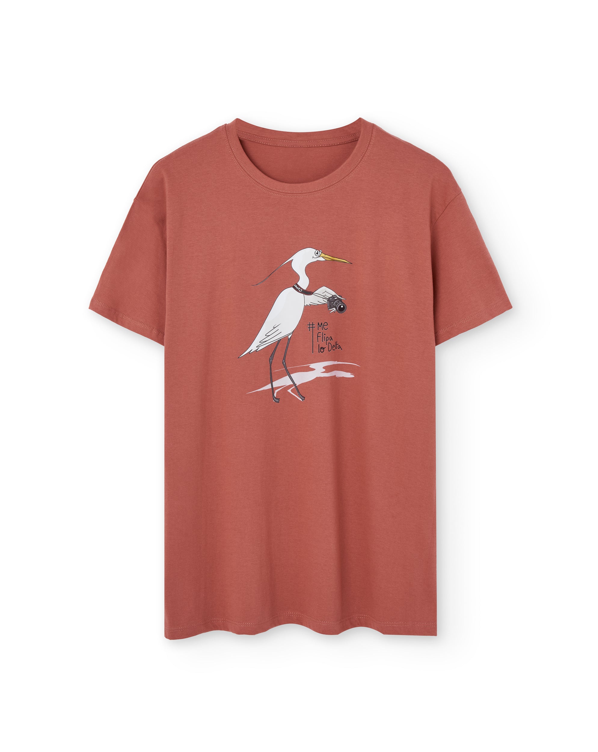 Camiseta color teja online