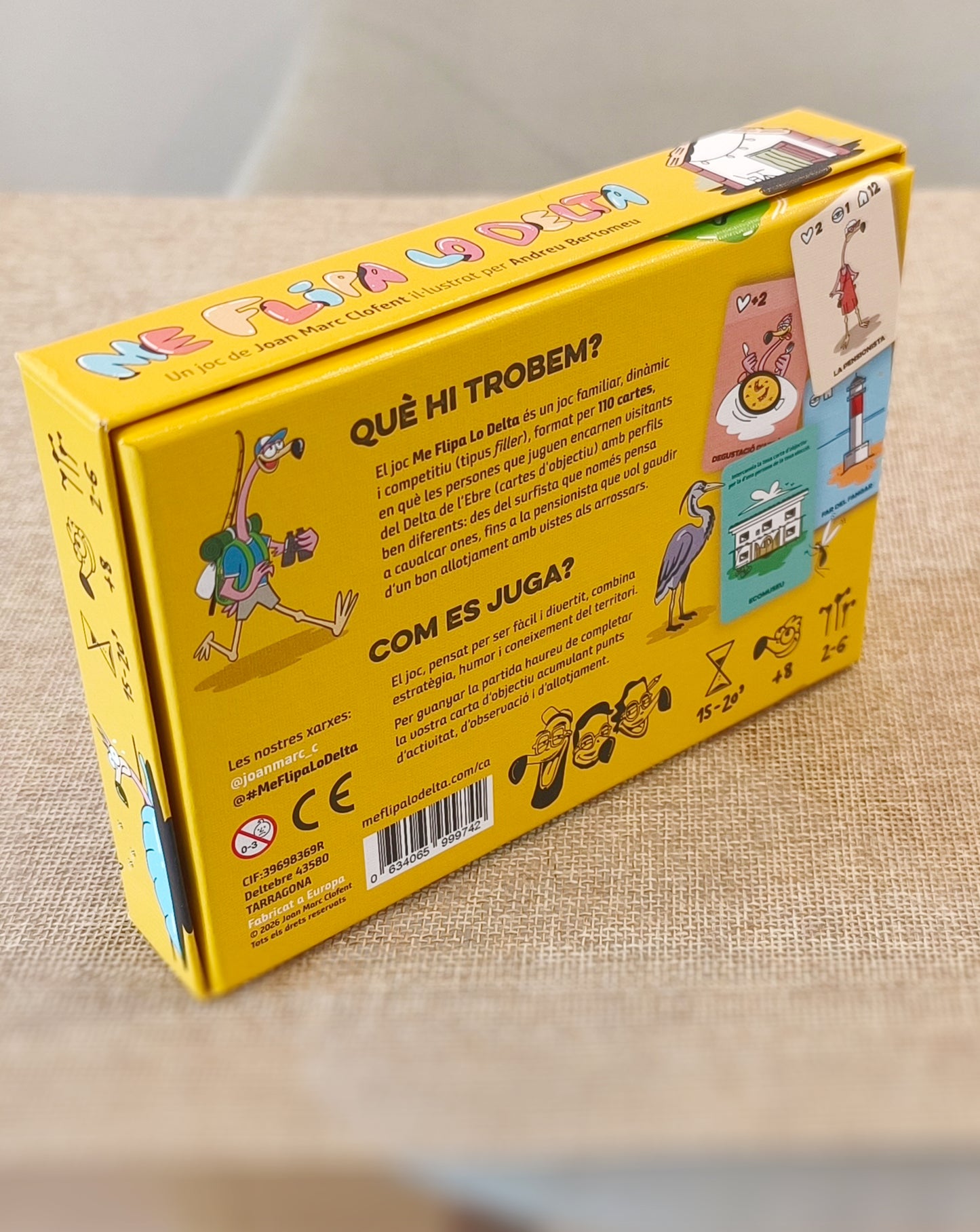 Me Flipa Lo Delta — Juego de cartas del Delta del Ebro