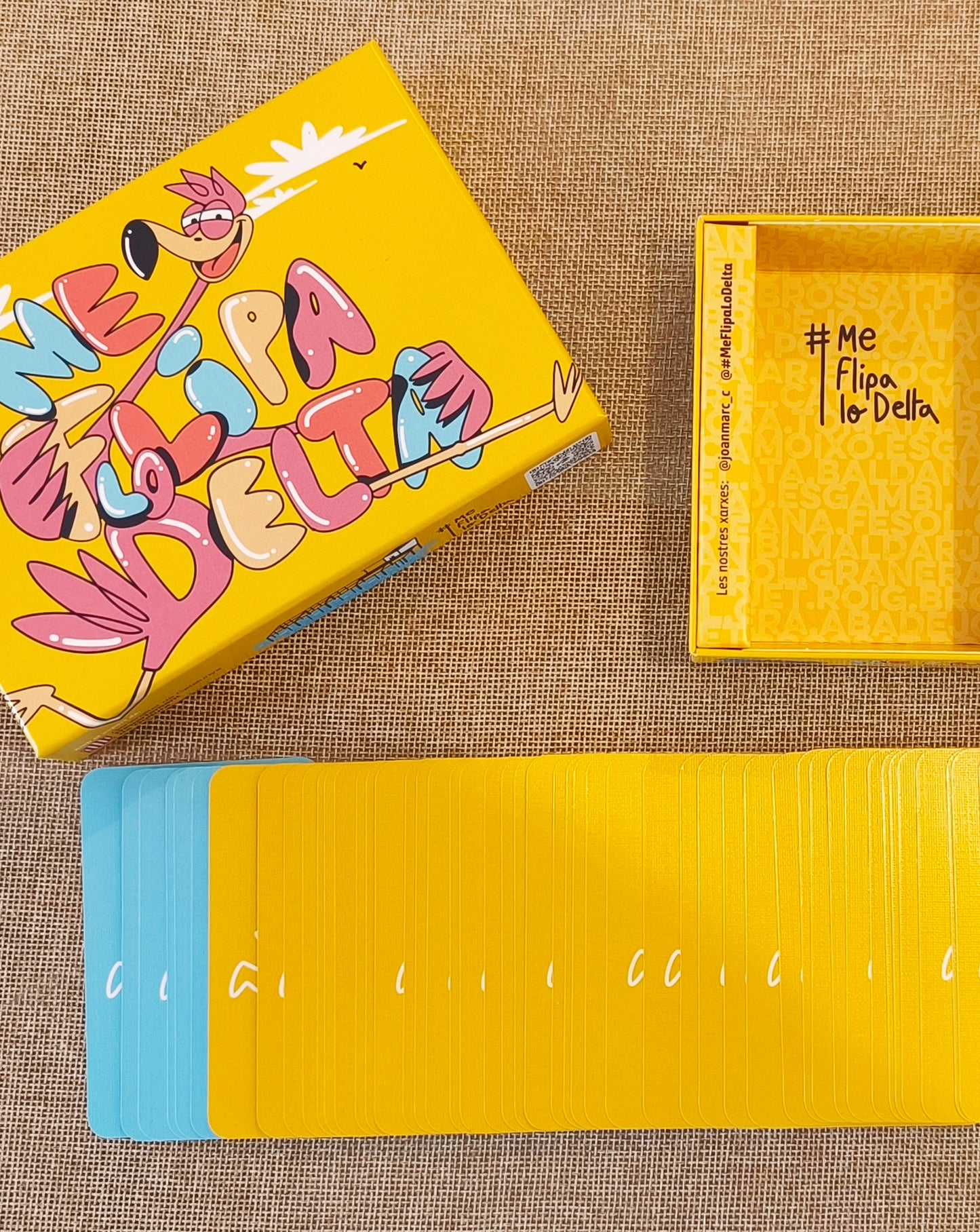 Me Flipa Lo Delta — Juego de cartas del Delta del Ebro